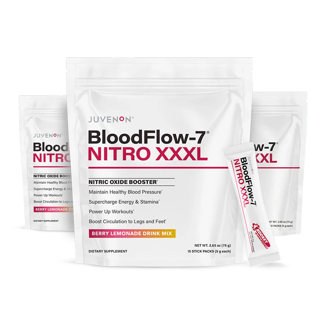 BloodFlow-7® XXXL Drink Mix Travel Sticks - Image 3