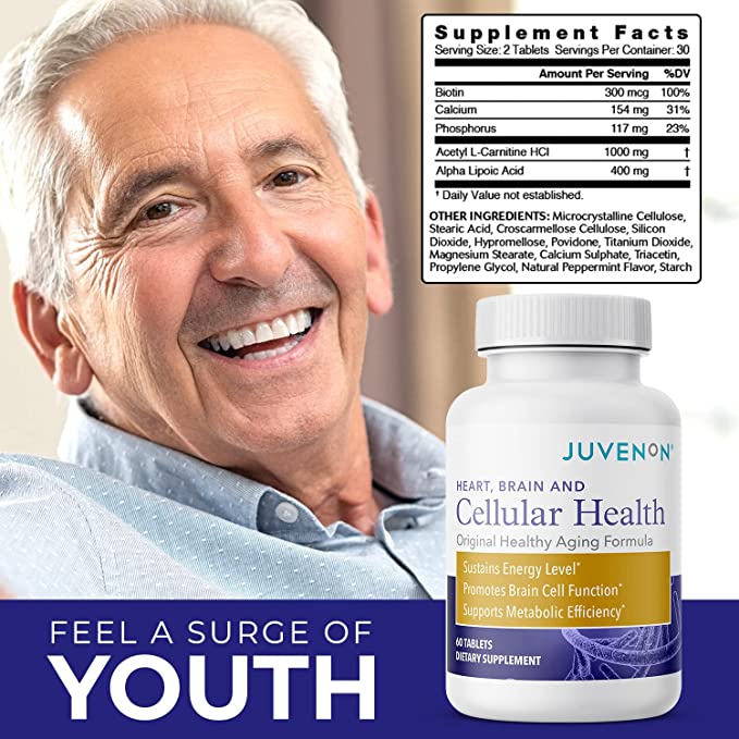 Juvenon® Cellular Health - Tablets - Image 4
